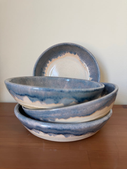 Honey Drip Pasta Bowls - Set of 4