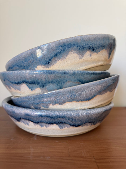 Honey Drip Pasta Bowls - Set of 4