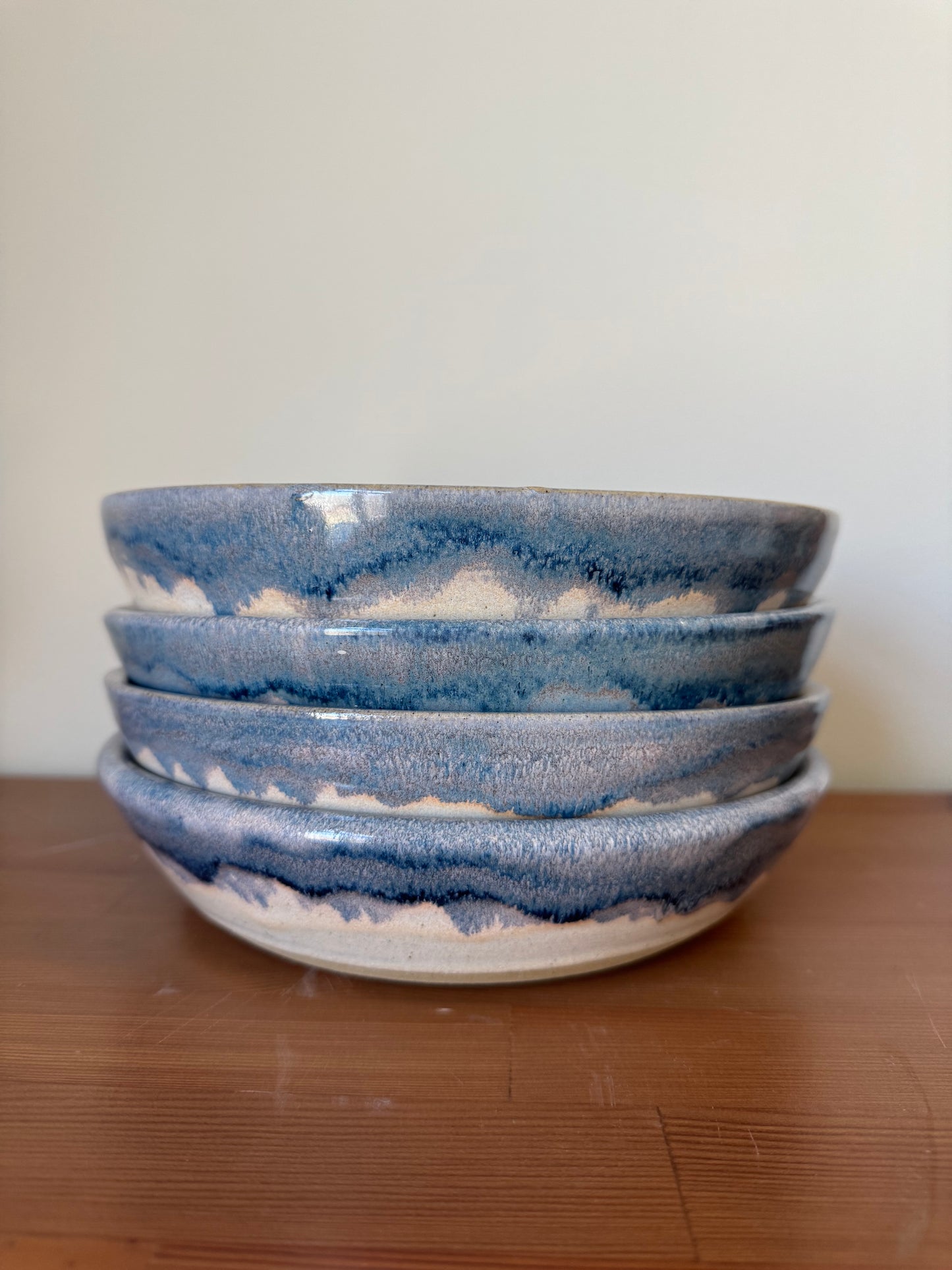Honey Drip Pasta Bowls - Set of 4