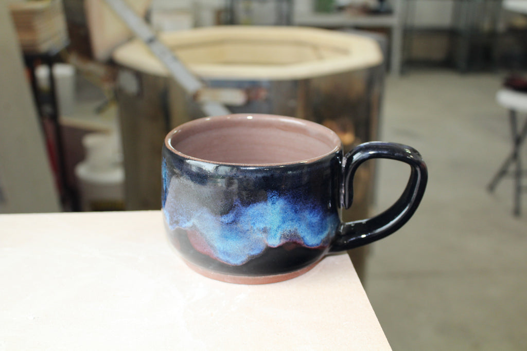 Night Sky Tea Mug – Red Clay | 16oz