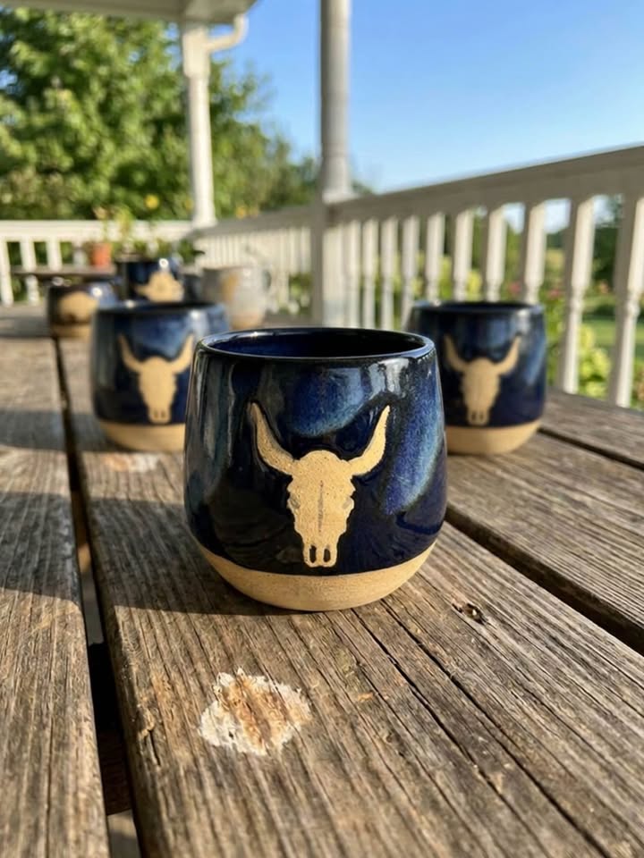 Cowskull Cocktail Cups